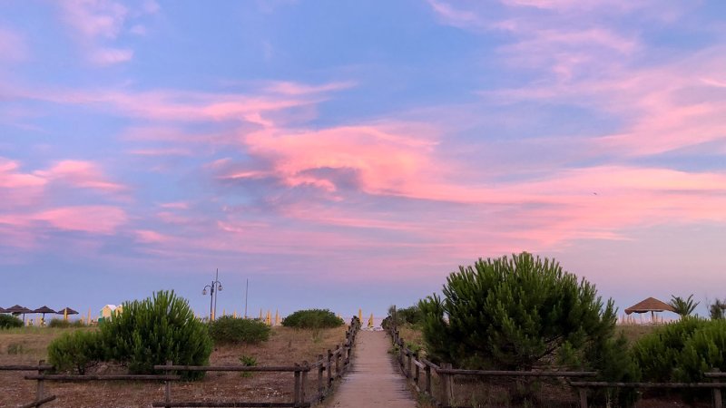 Spiaggia hotel Mediterraneo Jesolo